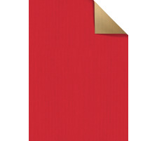 STEWO Geschenkpapier Uni Duplo 514658222 70x100cm rot dunkel