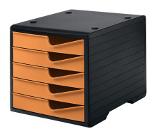 STYRO styroswingbox mit 5 Schubl. 275843041 apricot/Gehäuse schwarz