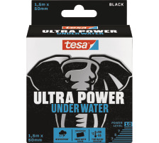 TESA Power Under Water 1.5mx50mm 564910000 Reparaturband, schwarz