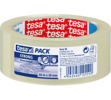 TESA Verpackungsband 38mmx66m 571650000 transparent