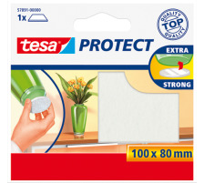 TESA Protect Filzgleiter 100mmx80mm 578910000 weiss, zuschneidbar, kratzfest