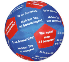 TIME TEX Lernspiel-Ball Pello 93576 Zeit und Wochentage