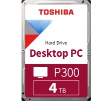 TOSHIBA HDD P300 High Performance 4TB HDWD240UZ internal, SATA 3.5 inch BULK