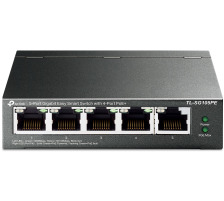 TP-LINK 5-Port Easy Smart Switch TLSG105PE with 4-Port PoE