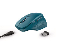 TRUST OZAA Wireless Mouse 24034 Rechargable Blue