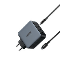 UGREEN USB Charger 100W 4-Port set 90575 PD GaN 3xUSB-C,1xUSB-A&cable