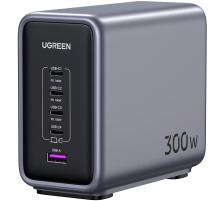 UGREEN USB Desktop Charger Nexode 90903B 300W, 5-Port,PD,GaN