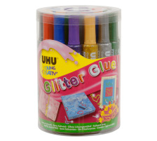 UHU Glitter Glue Dose 76 24 Stück