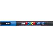 UNI-BALL Posca Marker 0.9-1.3mm PC-3ML BL glitzer blau