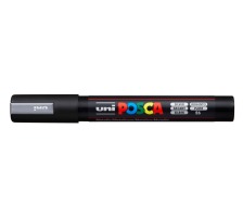 UNI-BALL Posca Marker 1,8-2,5mm PC-5M silber, Rundspitze
