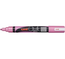 UNI-BALL Chalk Marker 1.8-2.5mm PWE-5M PI Metallic rosa