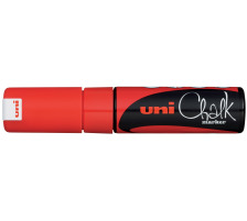 UNI-BALL Chalk Marker 8mm PWE-8K rot