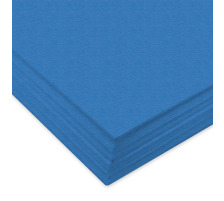 URSUS Tonzeichenpapier A4 2174634 130g, dunkelblau 100 Blatt