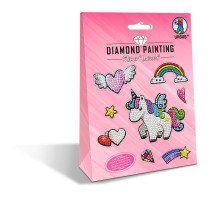 URSUS Diamond Sticker Unicorn 43500001 10x15cm 2 Bogen