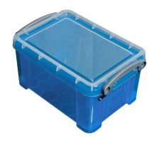 USEFULBOX Kunststoffbox 0,3lt 68501406 transparent blau