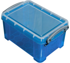 USEFULBOX Kunststoffbox 0,7lt 68501706 transparent blau