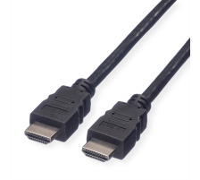 VALUE HDMI High Speed Kabel 11.99.552 Black, ST/ST, 1080p, 3D 2m
