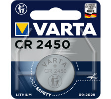 VARTA Knopfzelle Lithium CR2450,3V 645010140 560 mAh 1 Stück
