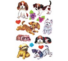 Z-DESIGN Sticker Kids 4340 Hunde 2 Stück