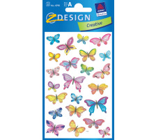 Z-DESIGN Sticker Creative 4390 Schmetterlinge 3 Stück