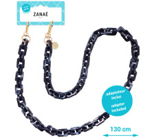 ZANAÉ Phone Necklace Espresso 18319 Cosy Capuccino black