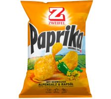 ZWEIFEL Chips Paprika 30g 3929 20 Stück