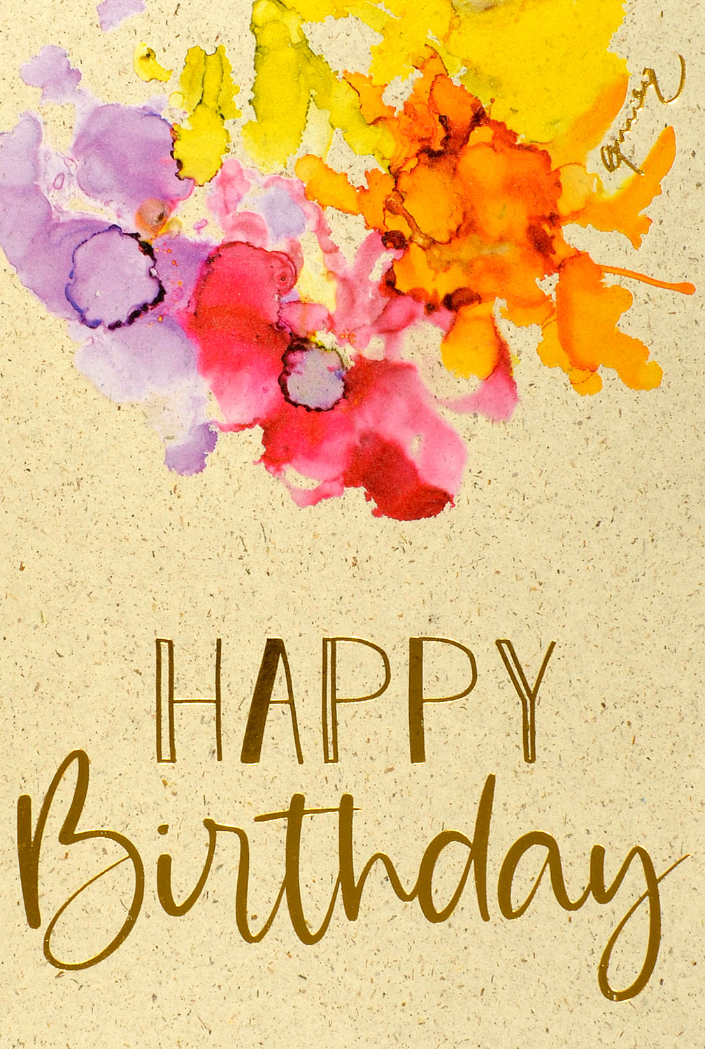 photo ABC Carte d'anniversaire d'herbe 1120008700 fleur B6