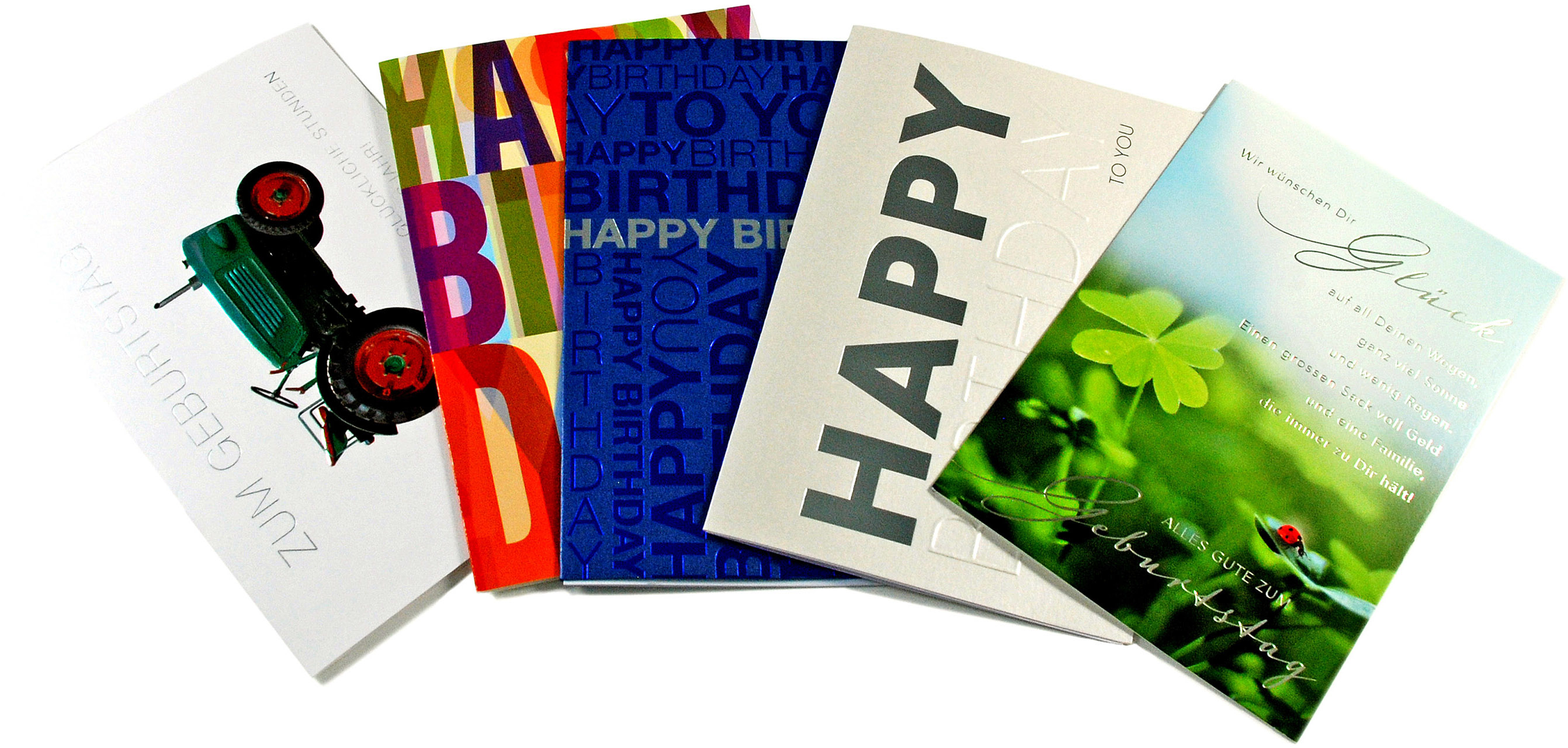 photo ABC Cartes anniversaire B6 90991 5x2 pcs.