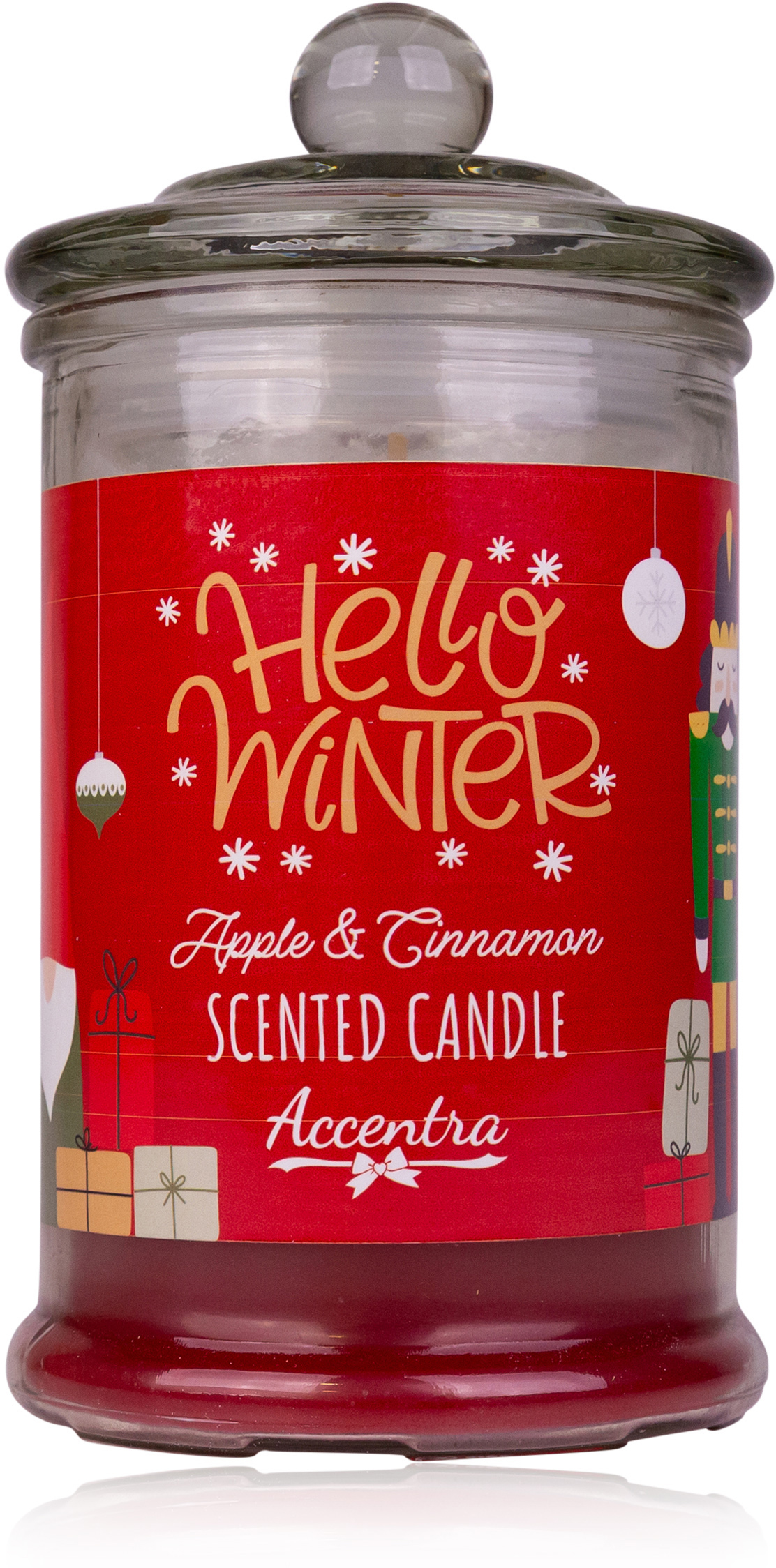 photo ACCENTRA Bougie parfumée 230g 3860081 HELLO WINTER
