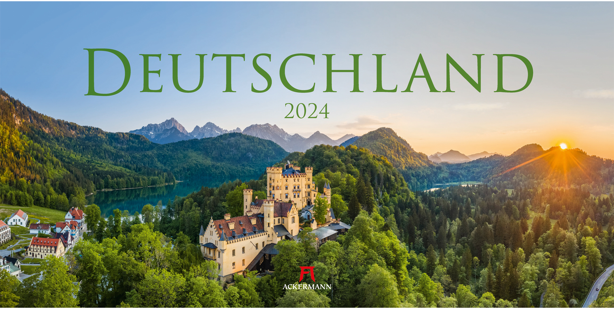 ACKERMANN Deutschland - Panorama 2024 2449 DE/EN 66x33cm