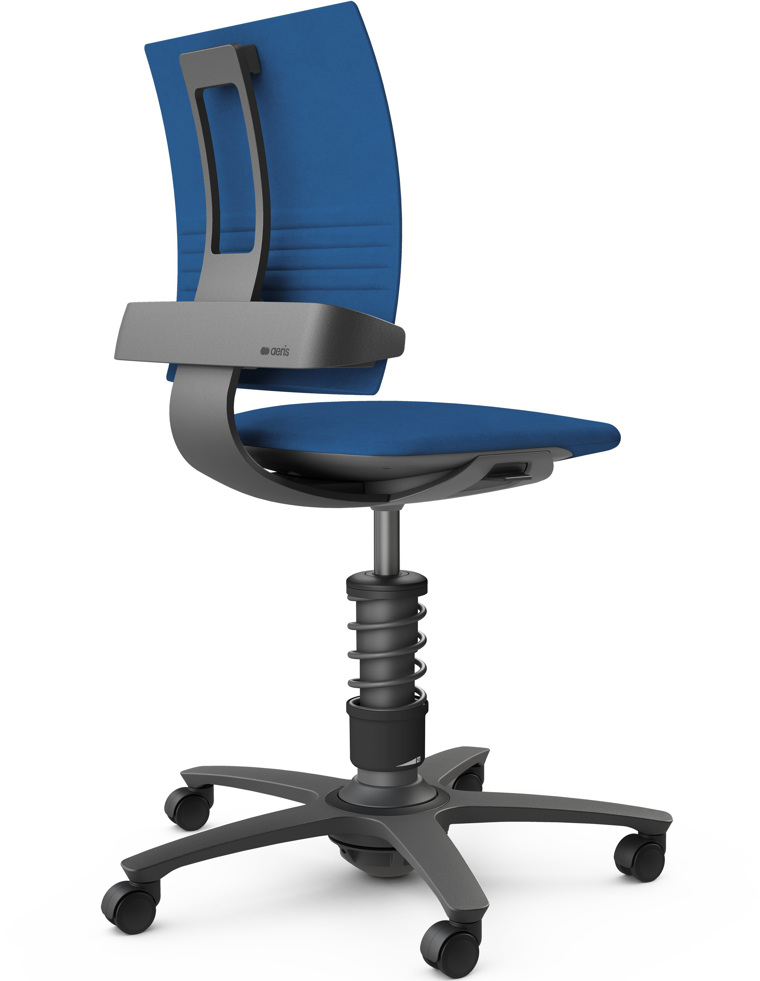 AERIS Chaise de bureau 3Dee 930-STBK-BK-CM04 bleu bleu