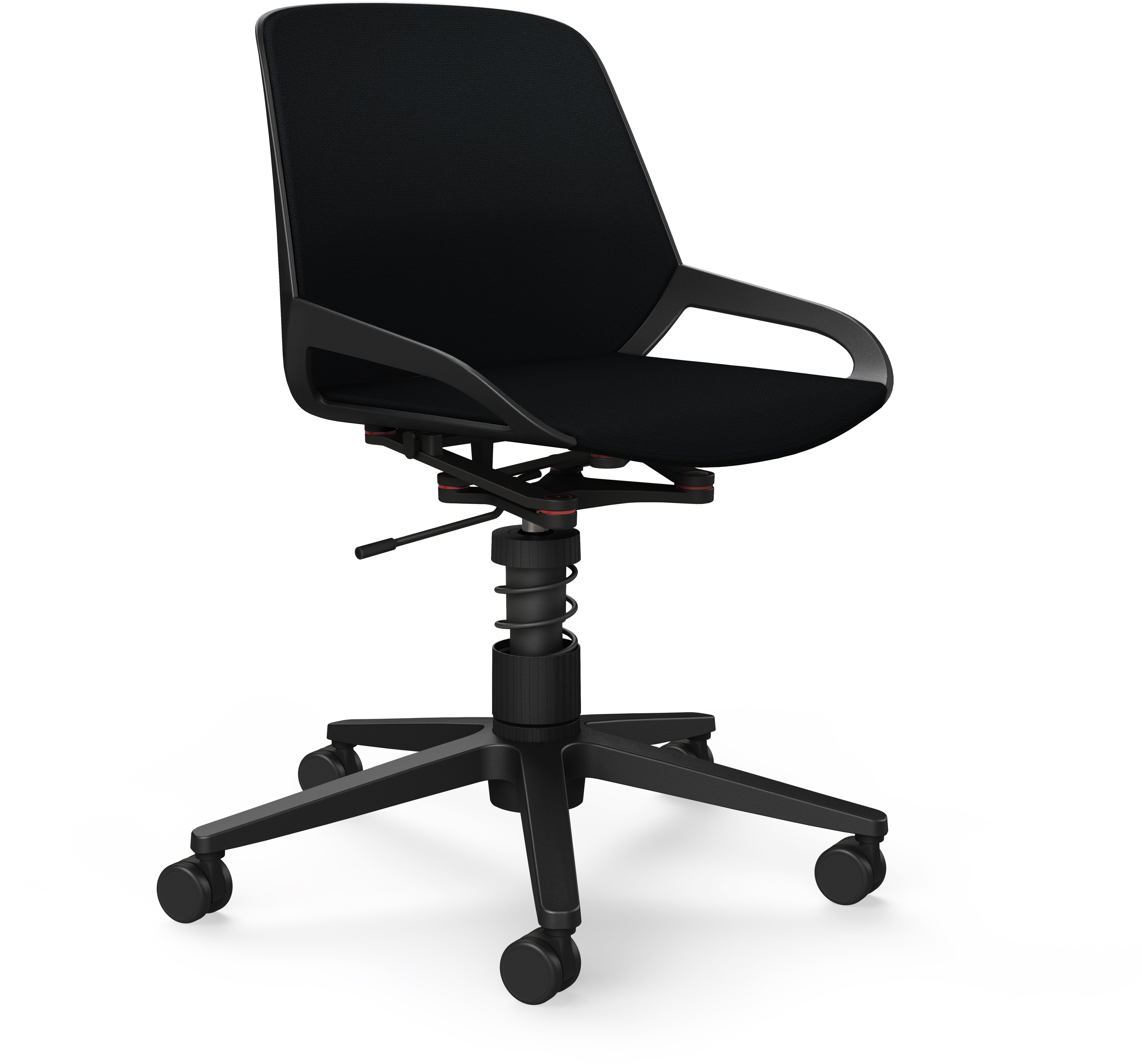 photo AERIS Chaise de bureau Numo Task 962WRSTBKCU1 noir/noir