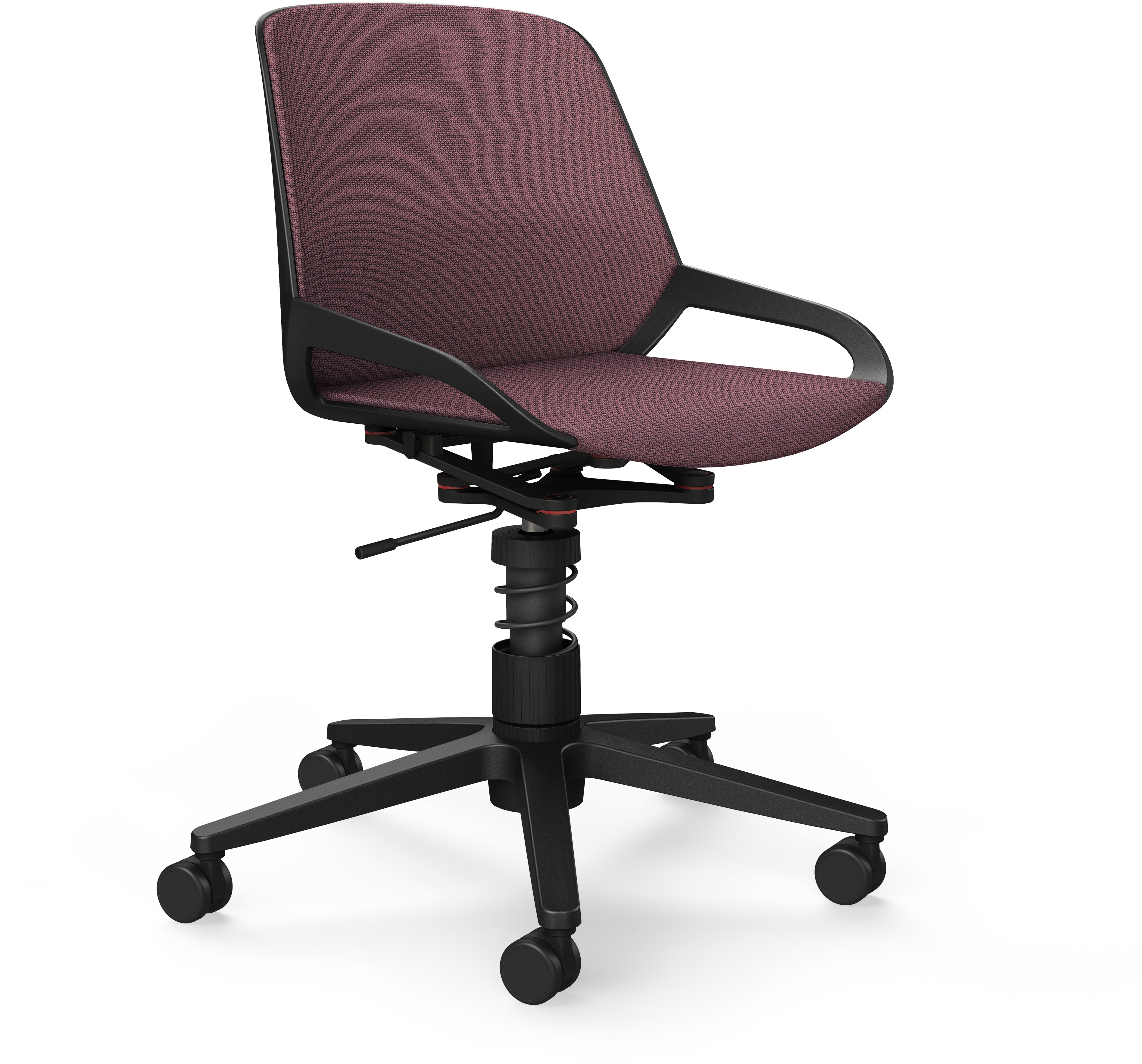 AERIS Chaise de bureau Numo Task 962WRSTBKCU9 violet/noir violet/noir