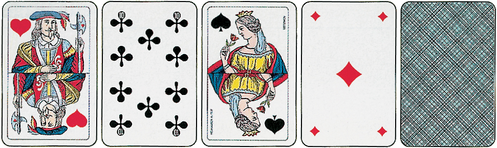 AGMÜLLER Jeux de cartes Piquet 57x89mm 10026889-000 Piquet 36 cartes