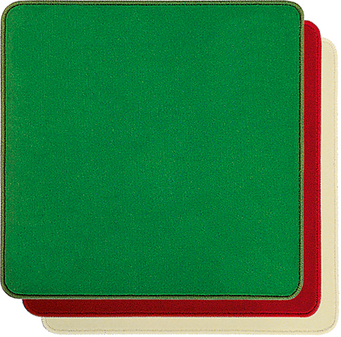 AGMÜLLER Tapis Jass 3A014301O 60x60cm rouge 60x60cm rouge