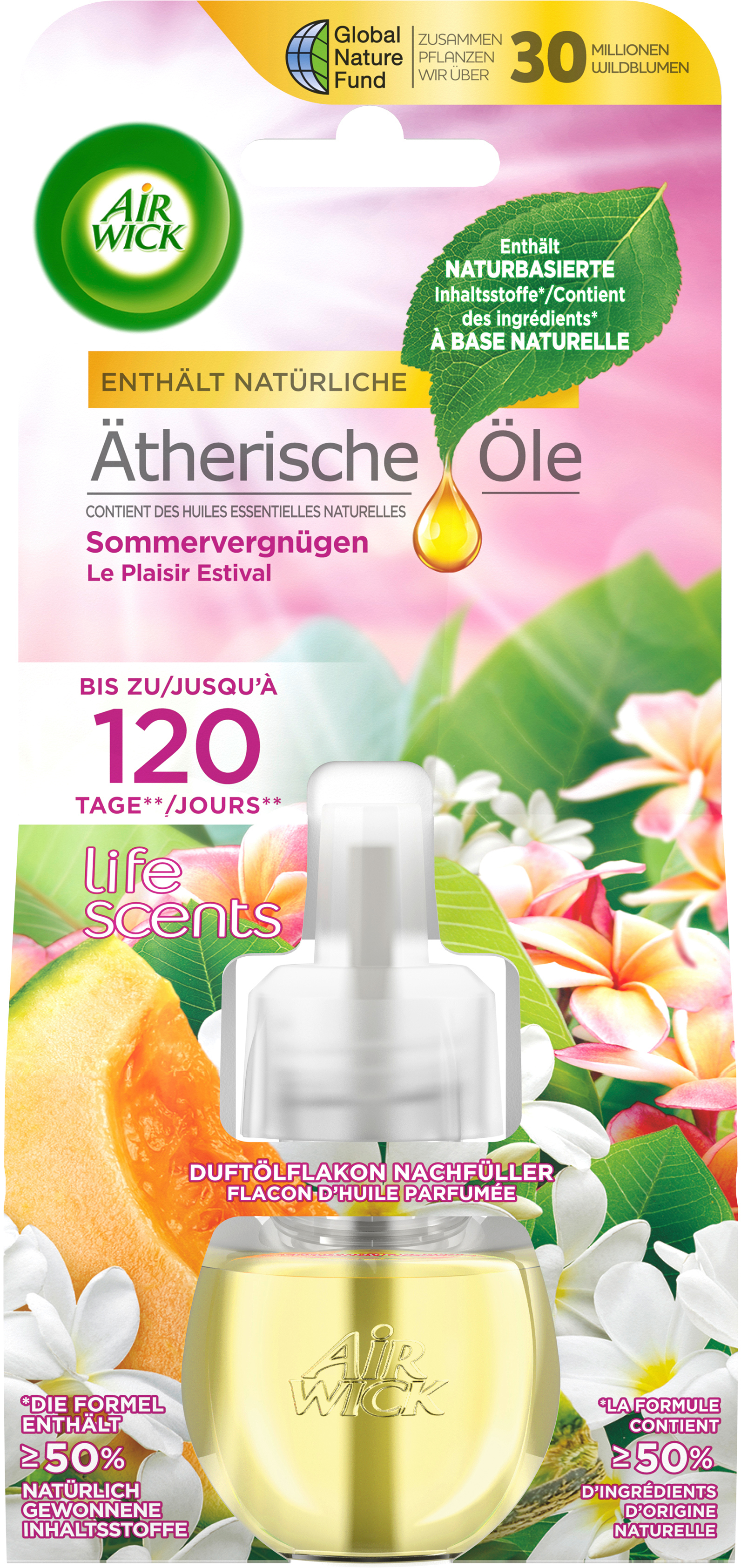 AIR WICK Recharge de parfum 3289814 plaisirs d'été