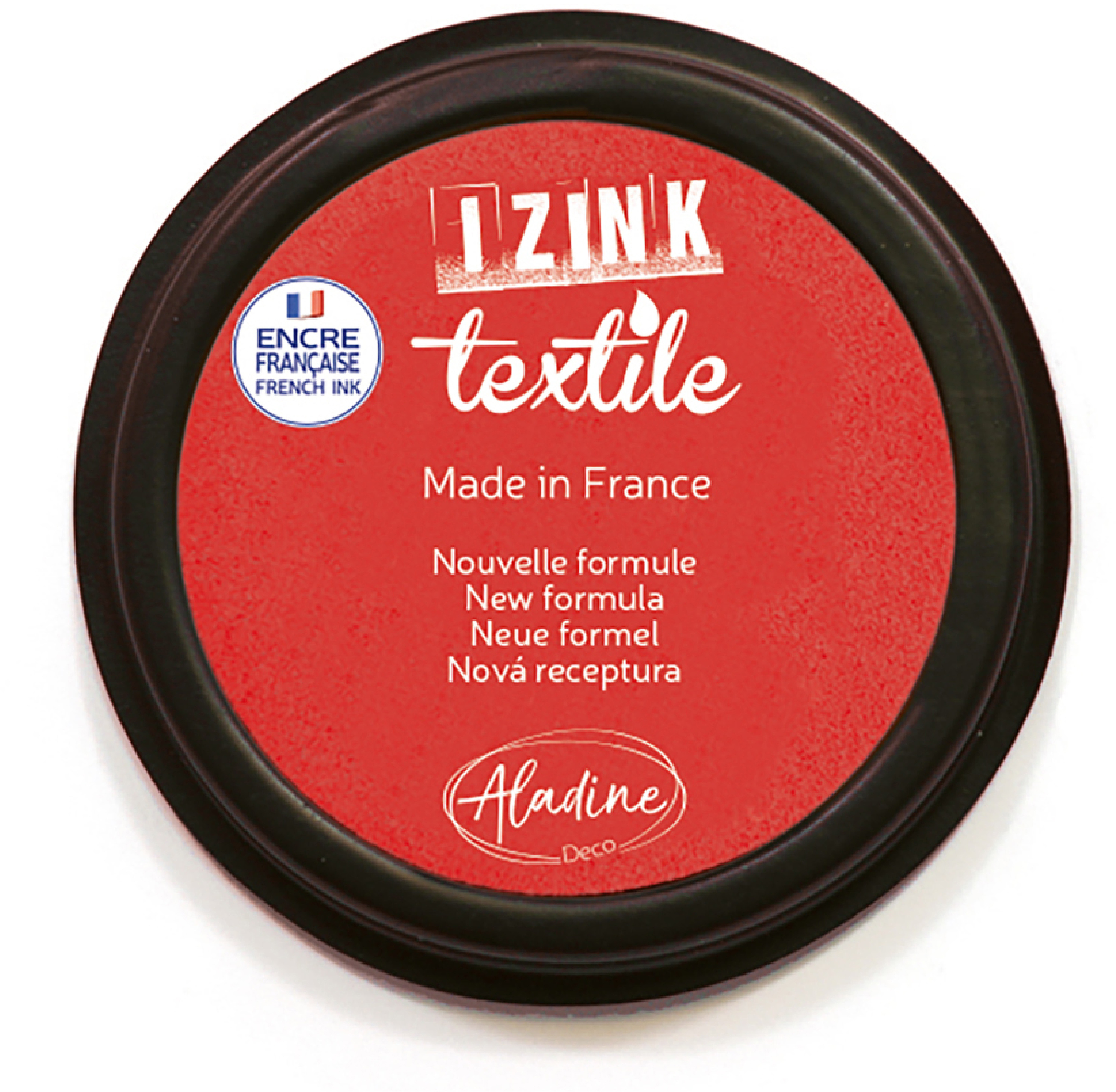 ALADINE Textilstempelkissen IZINK 19011 rot