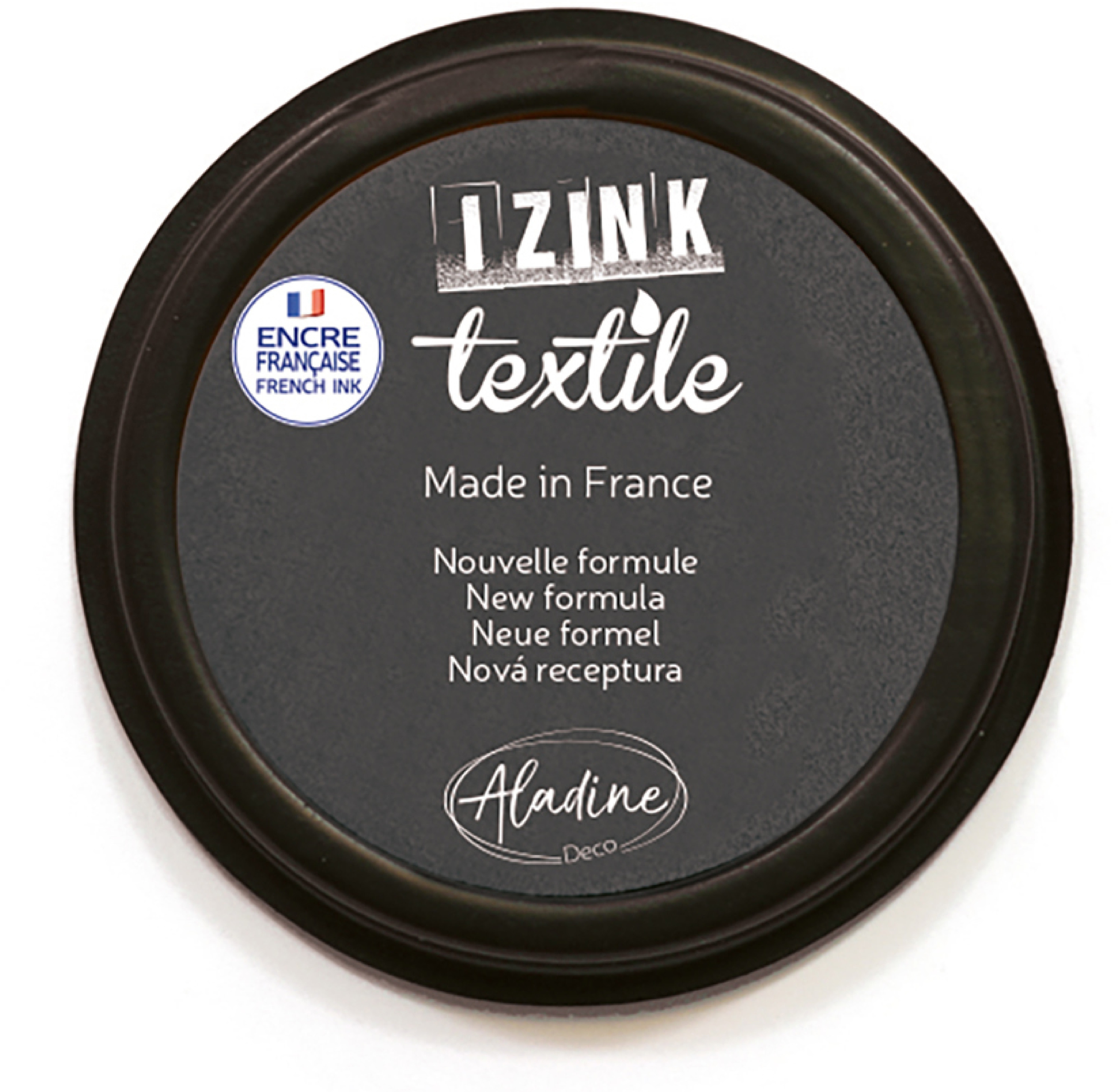 ALADINE Textilstempelkissen IZINK 19023 grau