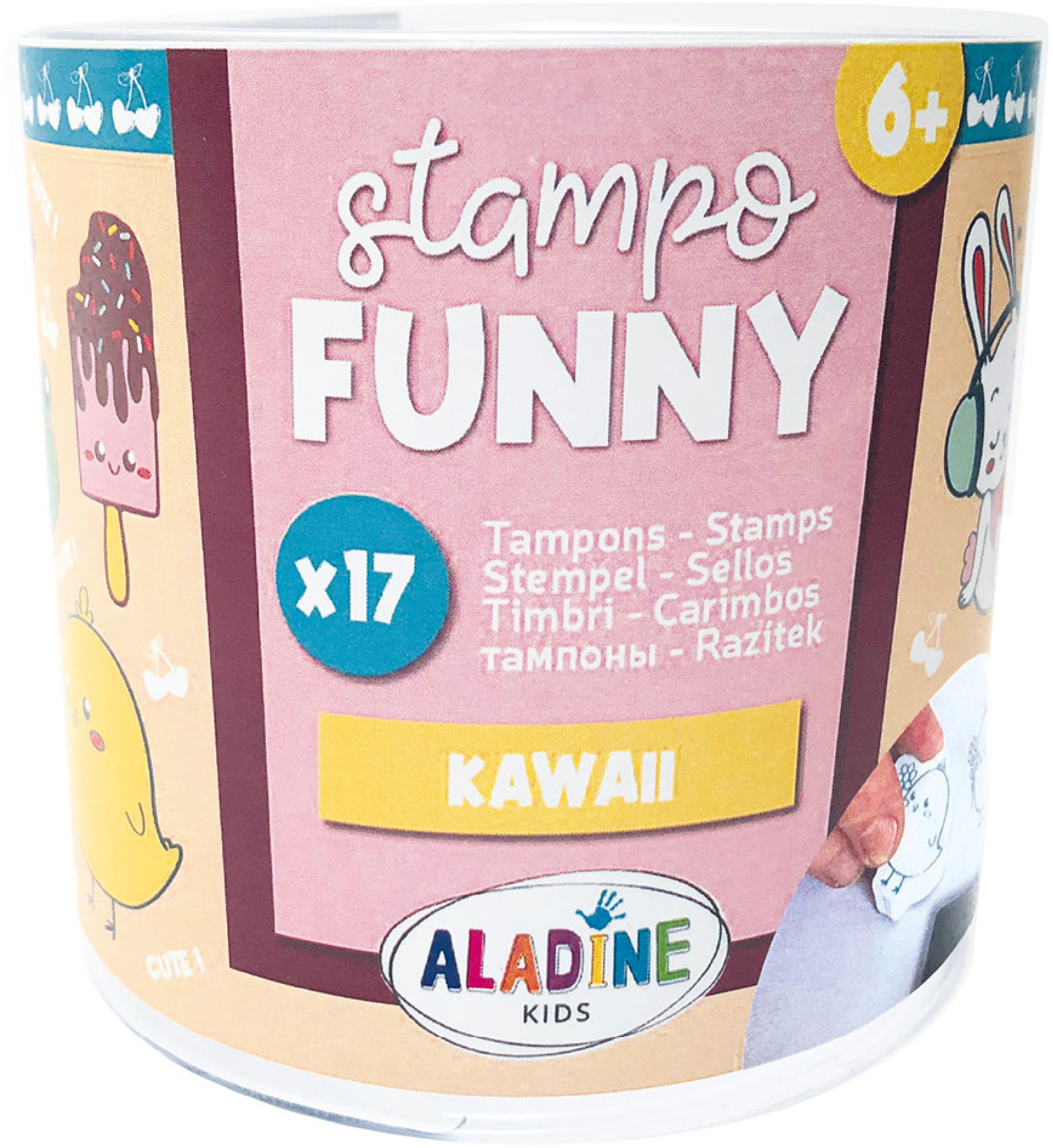 ALADINE Stempelset 85181 Kawaii 17 Stück