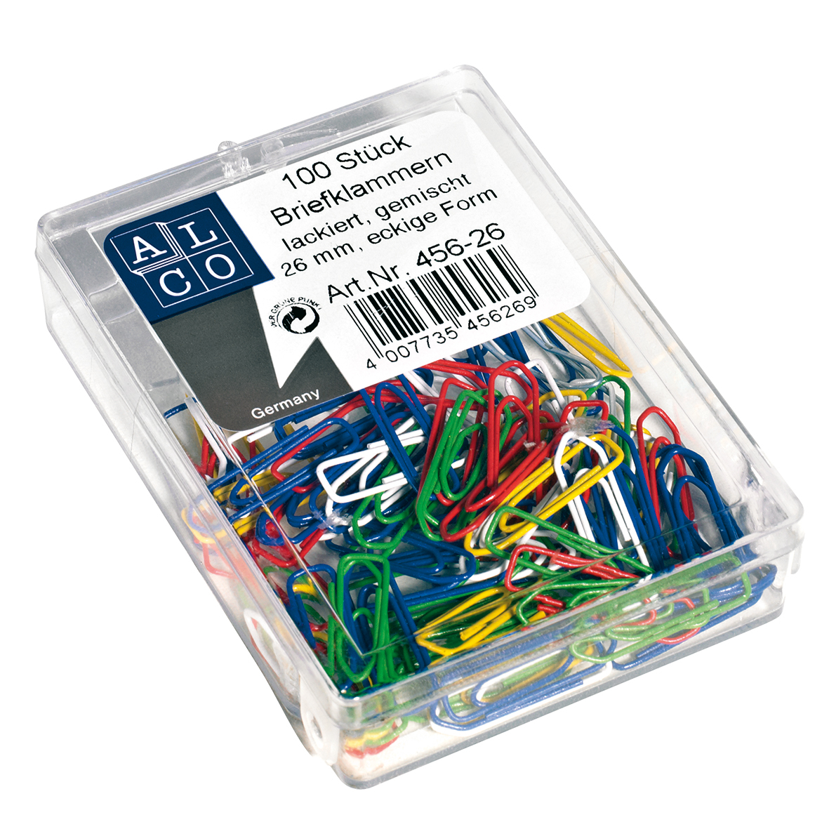 photo ALCO Trombones 26mm 456-26 angulaire, coul. ass. 100 pcs.