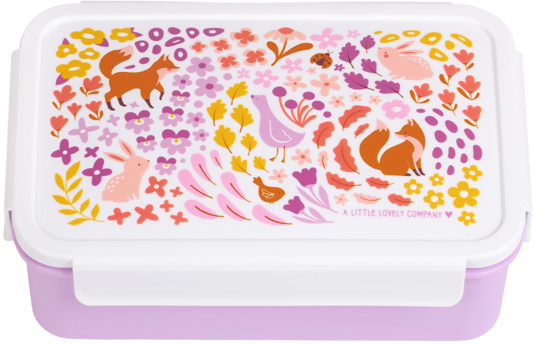 photo ALLC Lunch Box 22x7x14.5cm BBFGMU79 Flower Garden