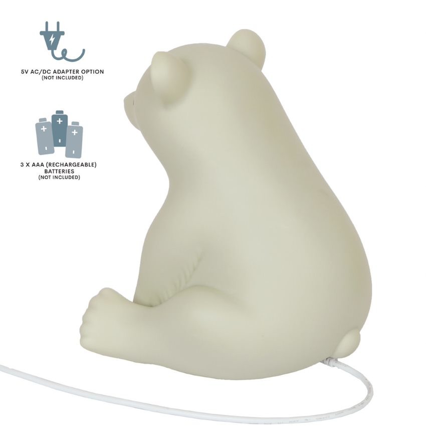 ALLC Veilleuse Mini NLPBWH02 Polar Bear 14.3x18x16.3cm