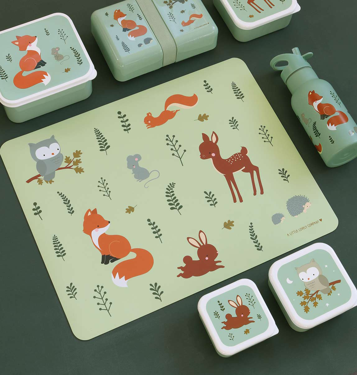 ALLC Set de table Forest Friends PMFFMI04 43x34x0.2cm