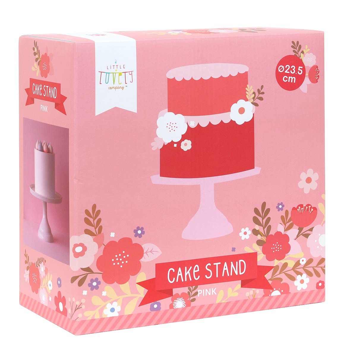 ALLC Cake Stand Small PTCSPI09 rose 23.5x12x23.5cm