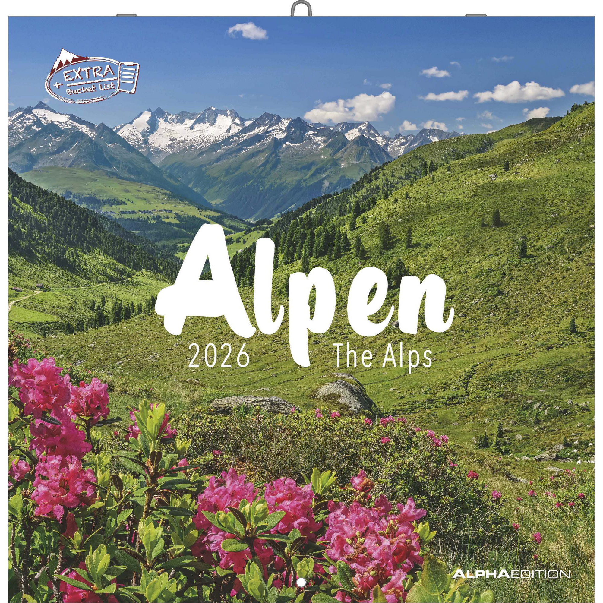 photo ALPHA EDITION Calendrier 2026 160009 Alpes ML 30x30cm