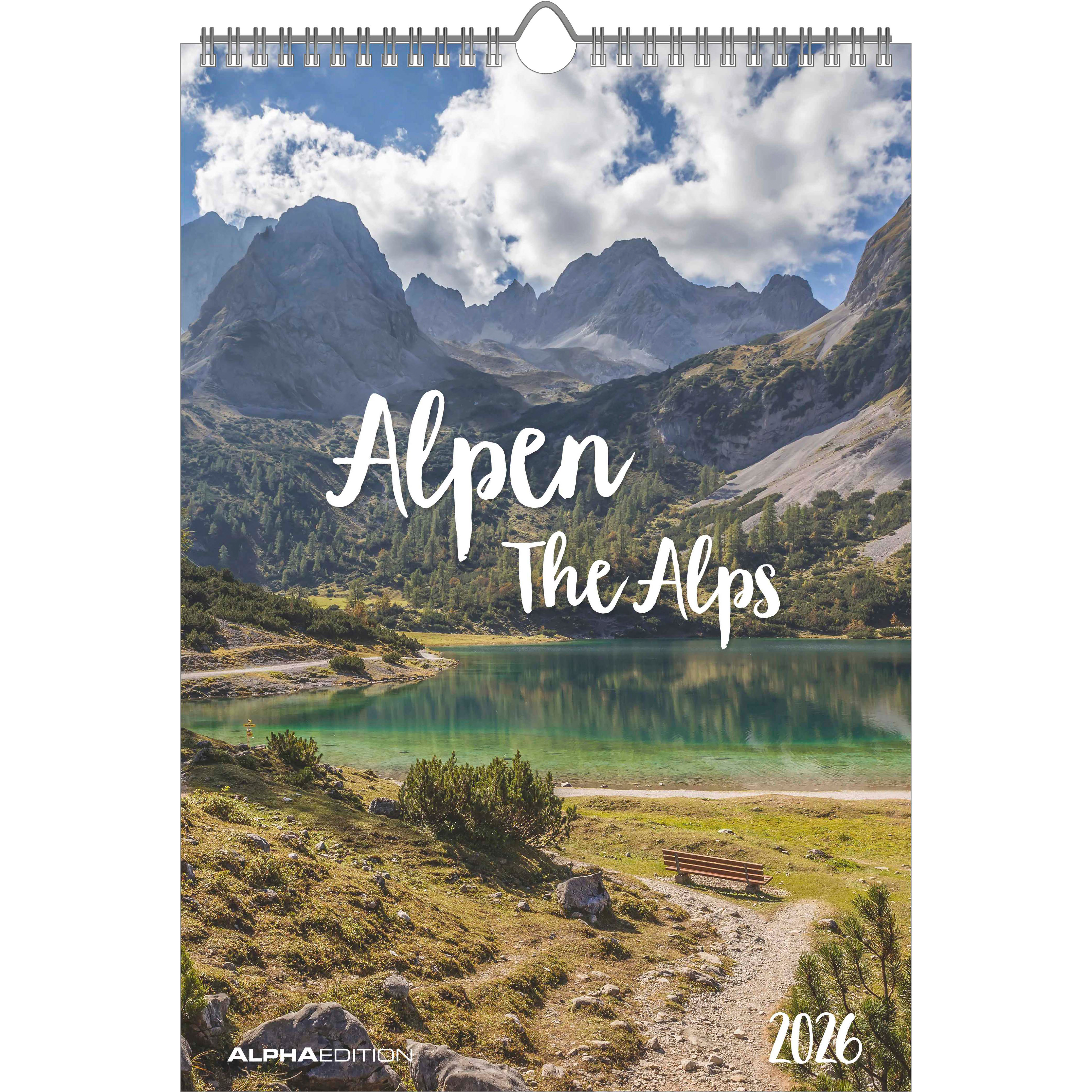 photo ALPHA EDITION Calendrier 2026 160293 Alpes 23.7x34cm