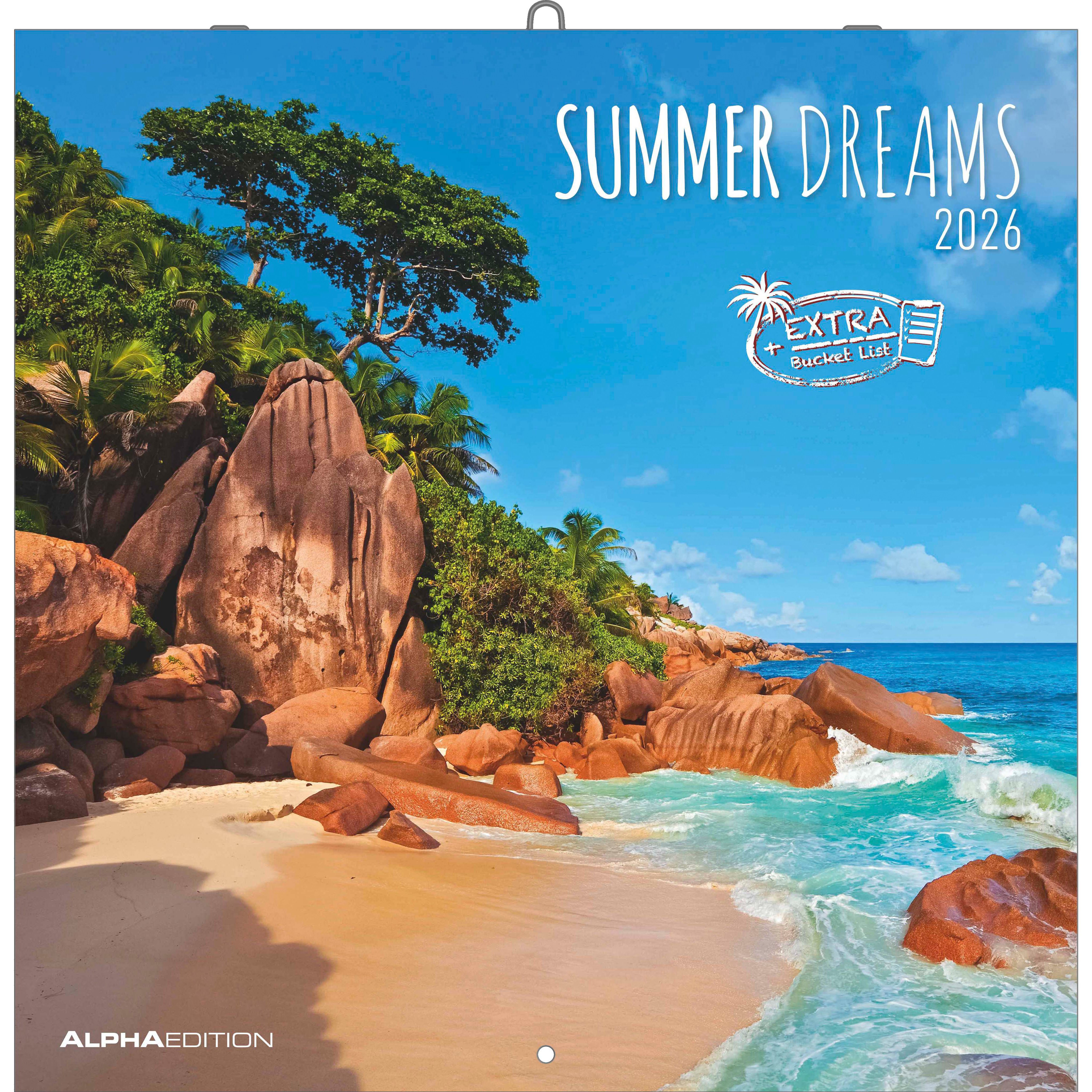 photo ALPHA EDITION Calendrier 2026 160300 Summer Dreams ML 30x30cm