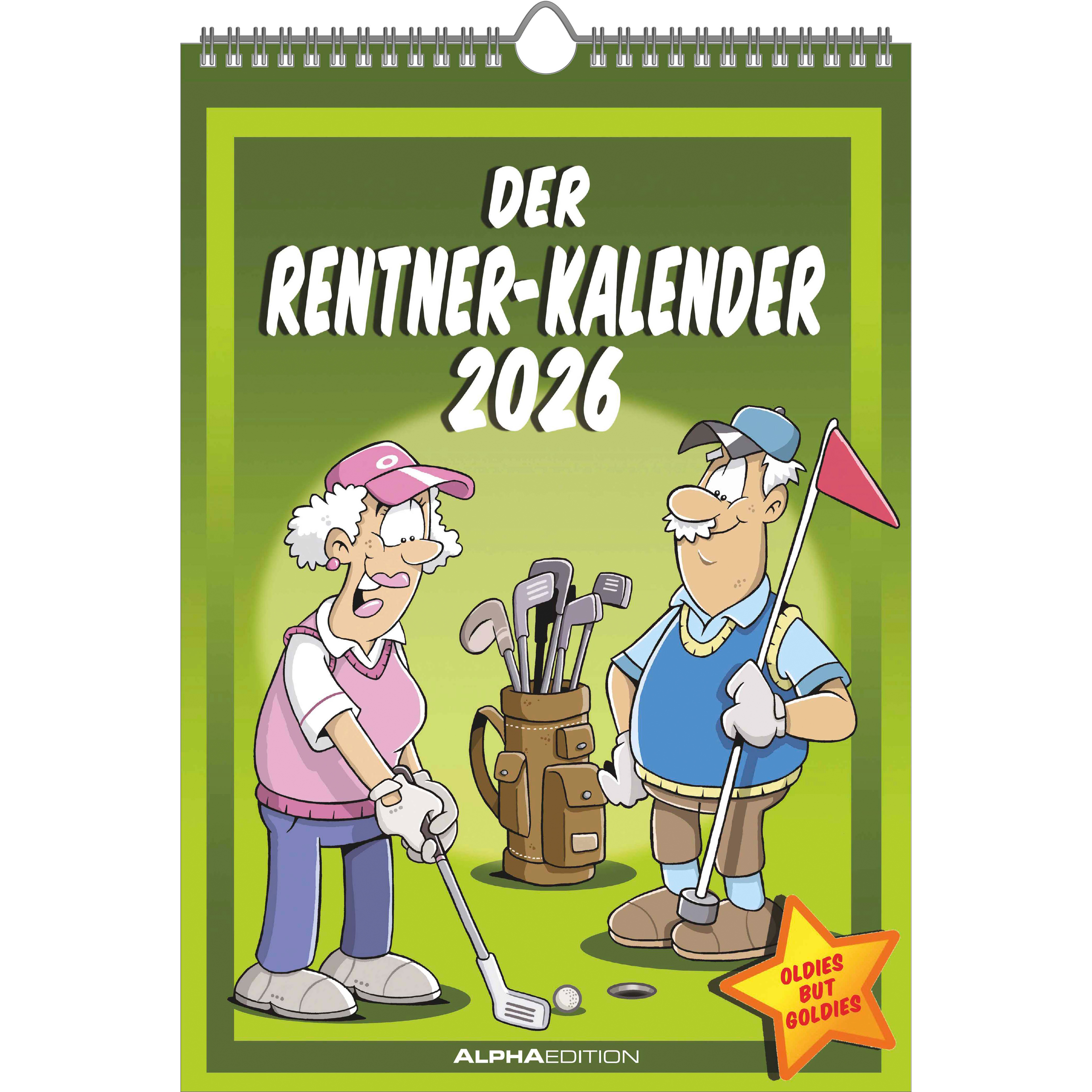 photo ALPHA EDITION Calendario dei pensionati 2026 160496 1M/1P AL 23.7x34cm
