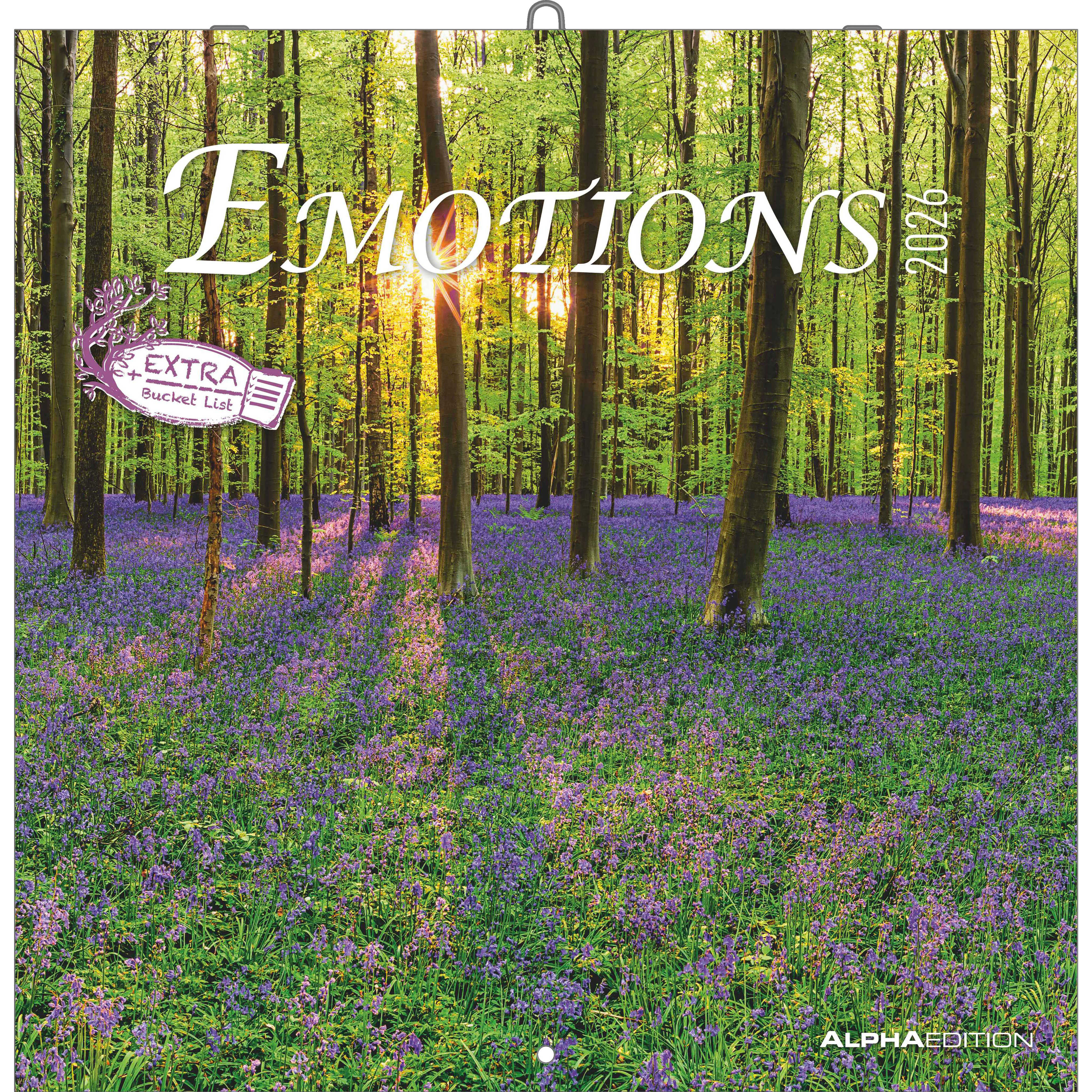 photo ALPHA EDITION Calendrier 2026 160569 Emotions ML 30x30cm