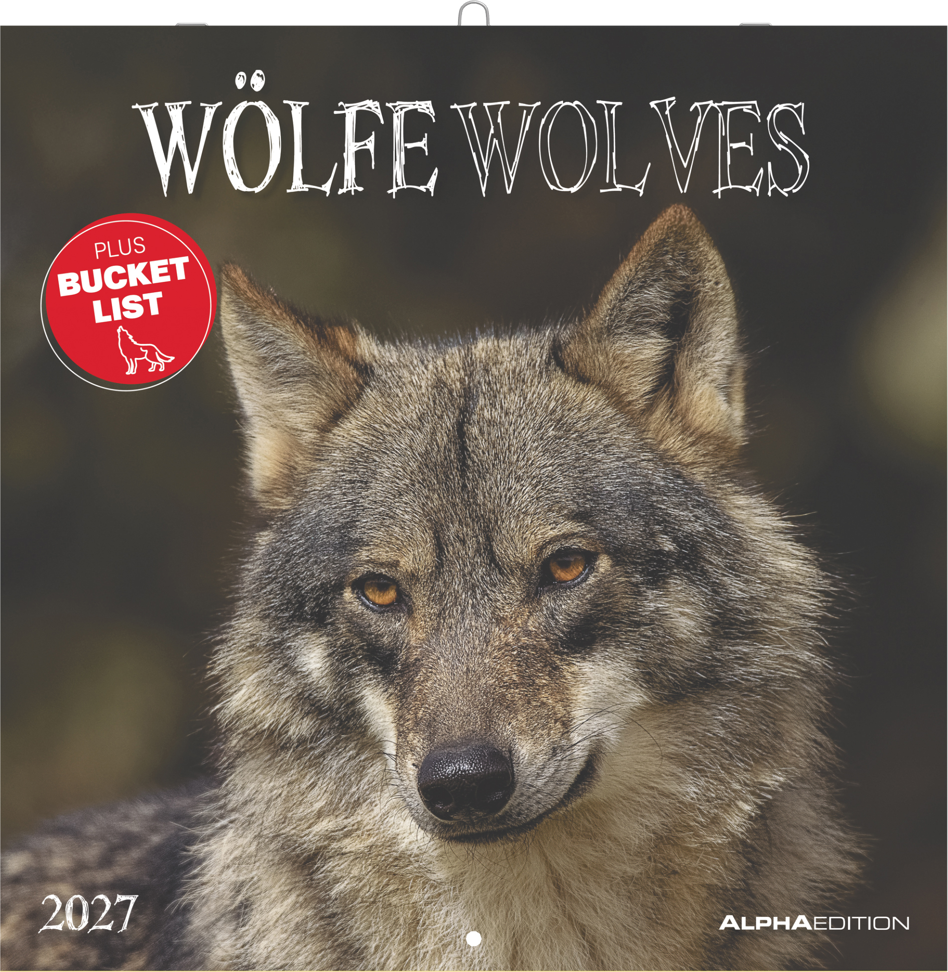 photo ALPHA EDITION Calendrier 2027 161061 Loups ML 30x30cm